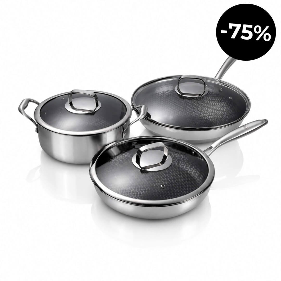 3-delars Clever Cooking-set