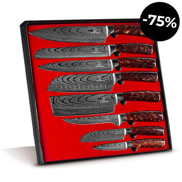 Special knivset röd