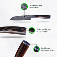 Asiatisk Santoku 5'' / VIP