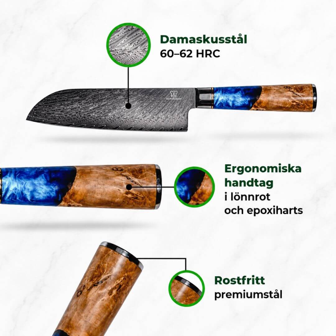 Aoki Damastknivset / VIP