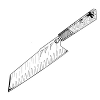 Kokutan damaskenkniv