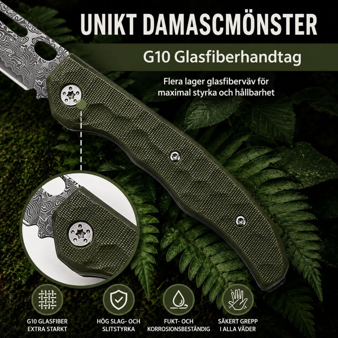 Fällkniv Damaskus Urban
