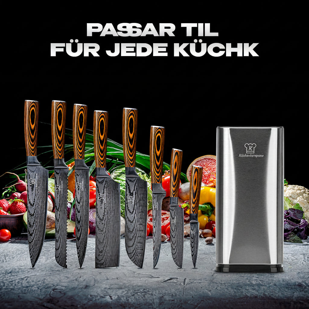 Akarui knivset Nōburu blad