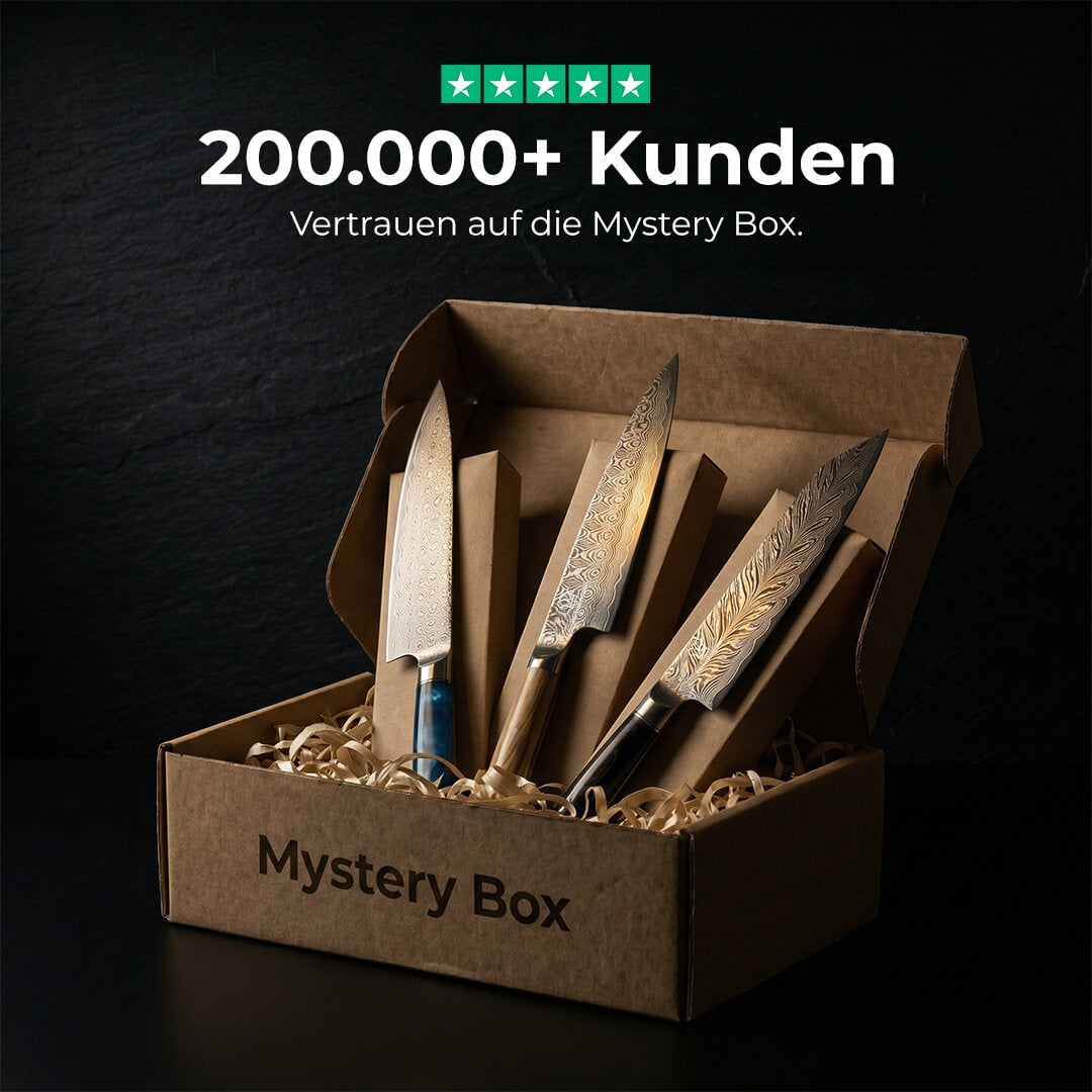 Mystery Box S | 3 zufällige Premium Küchenmesser
