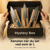 Mystery Box S / 3 slumpmässigt utvalda premiumköksknivar