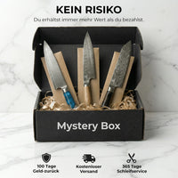 E-Mail: Mystery Box S / 3 slumpmässiga premiumköksknivar