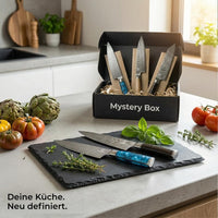 E-Mail: Mystery Box S / 3 slumpmässiga premiumköksknivar