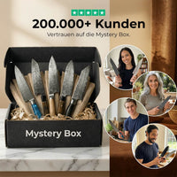 E-Mail: Mystery Box M / 5 slumpmässiga premiumköksknivar