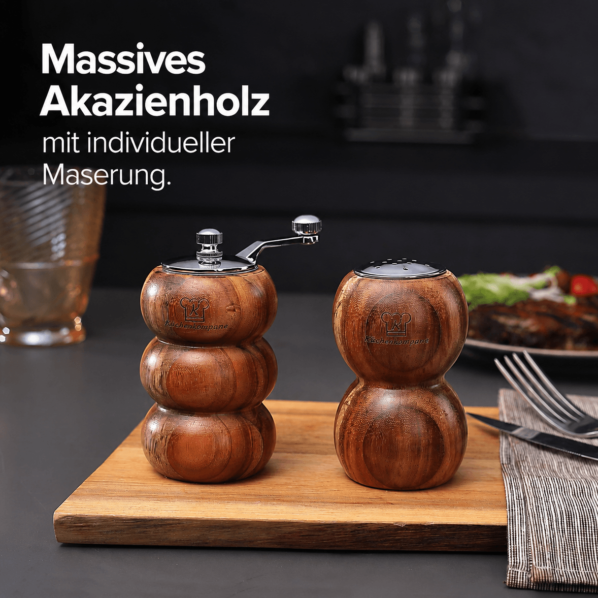 Mega sparerbjudande: Matchande salatservis + kryddset