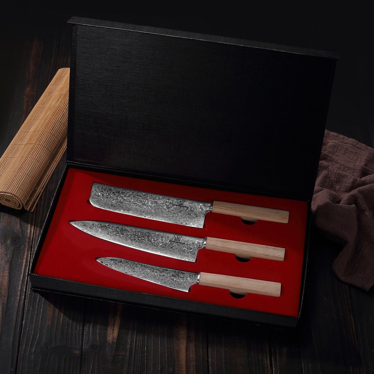 Gentei knivset komplett