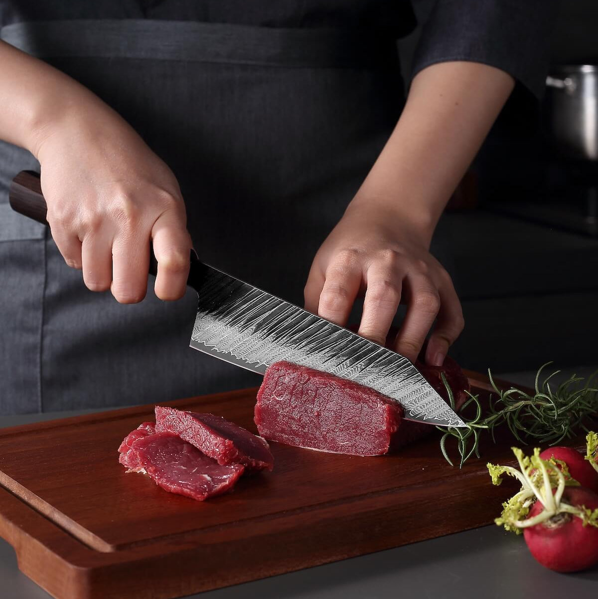 Shibui stor damastkniv