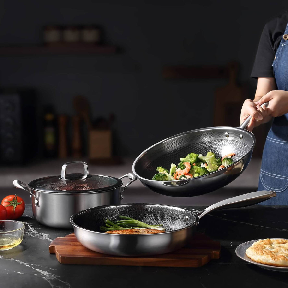3-delars Clever Cooking-set