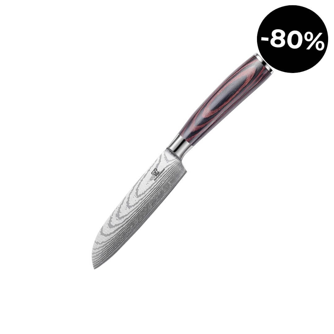 Asiatisk Santoku 5''