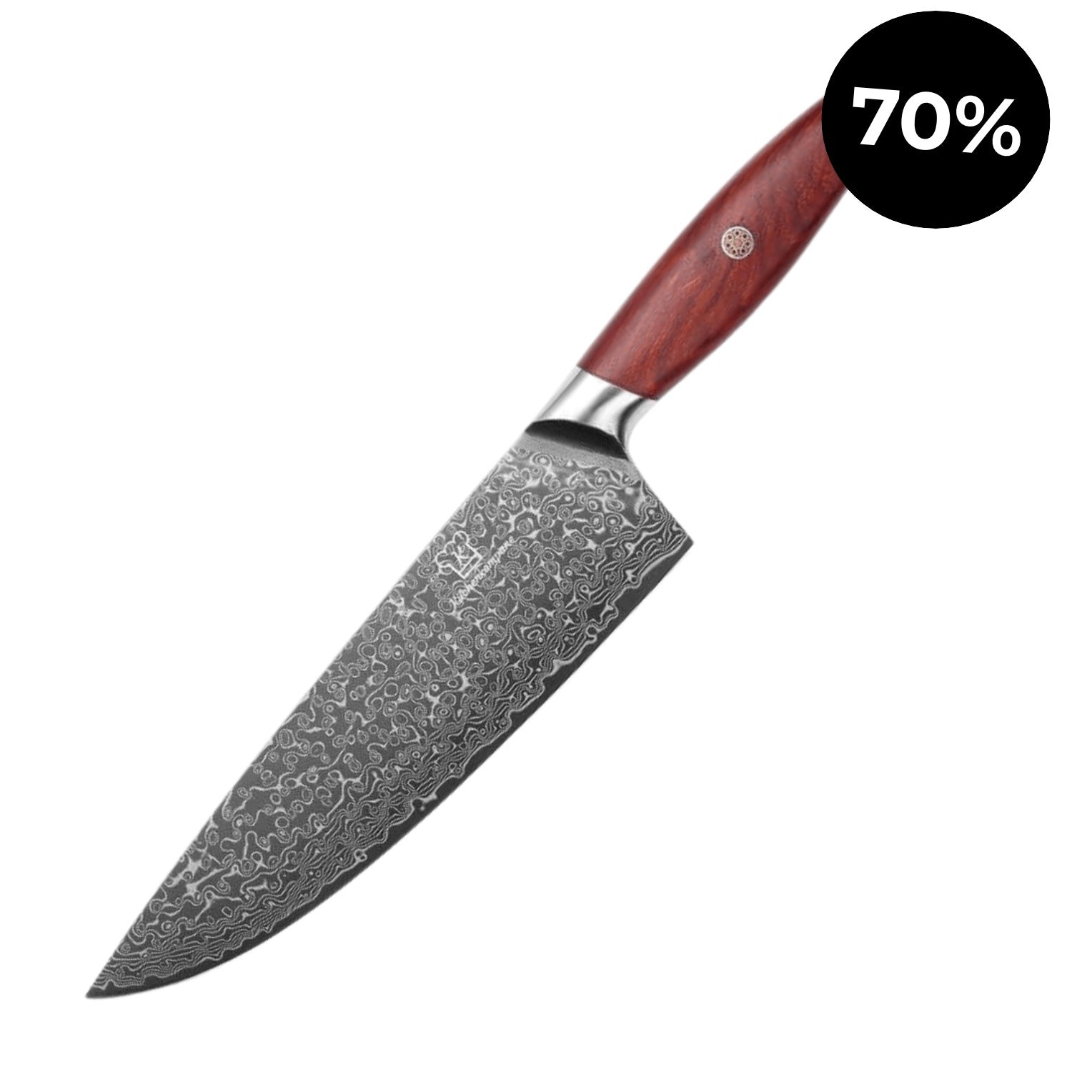 Subarashī limiterad kockkniv i damaskus