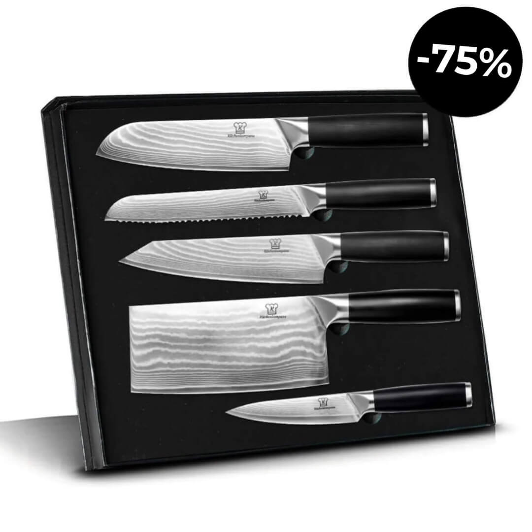 OKAMI knivset 5 delar