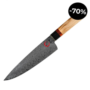 Mokuzai damaskenkniv