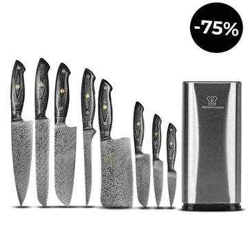Kumai kombipaket Nōburu med knivblock