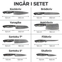 Kumai Knivset Premium
