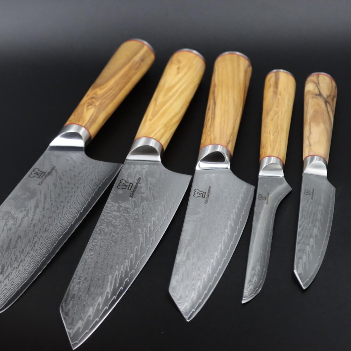 Mokuzai knivset 5-delat