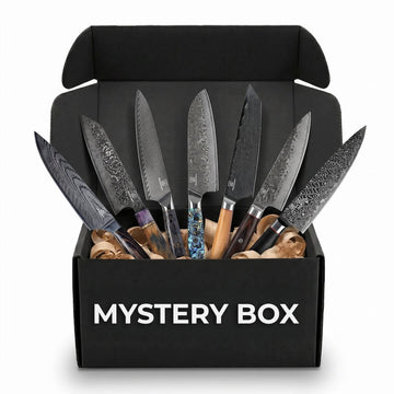 Mystery Box L / 7 slumpmässigt utvalda premiumköksknivar