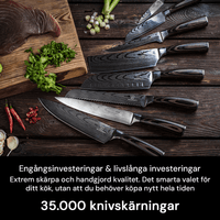 Premium Knivset + Gratis Santoku