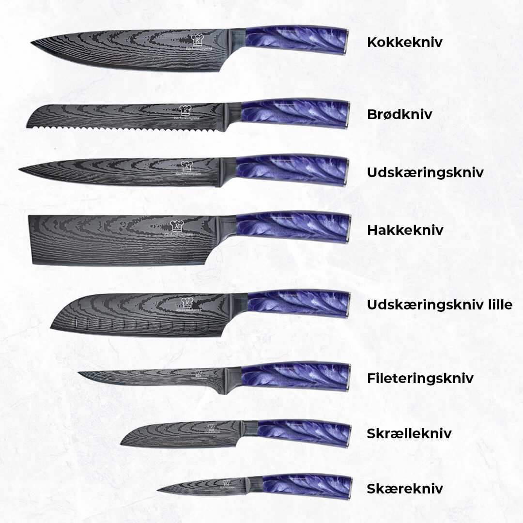 Pinku Knivset Premium