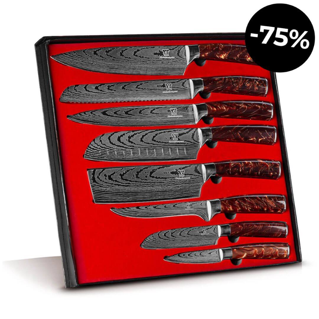 Special knivset röd