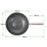 Küchenkompane WOK - 34cm