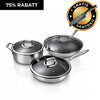 3-delars Clever Cooking-set + gratis santoku