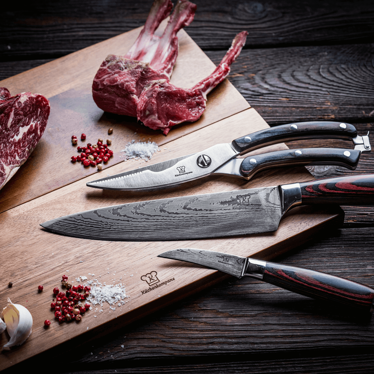 Outdoor knivset | 2-i-1