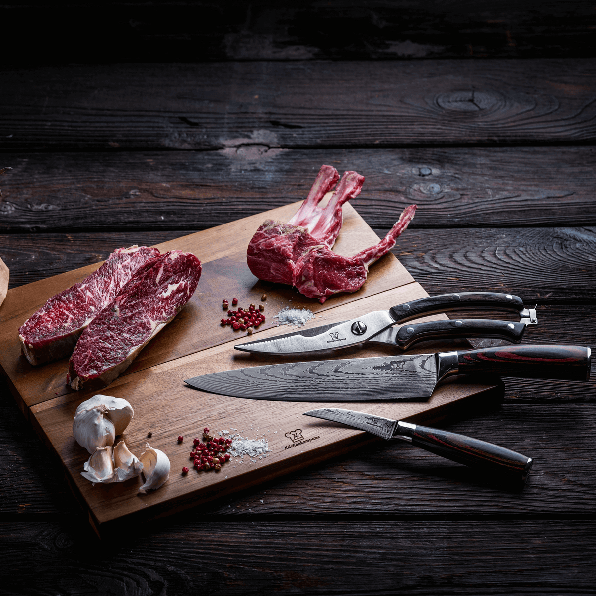 Outdoor knivset | 2-i-1