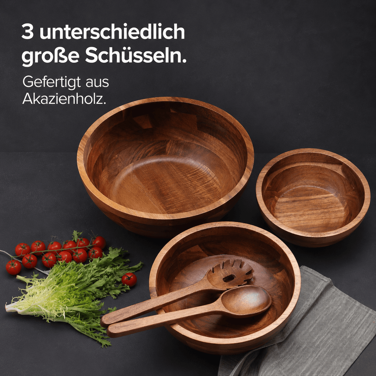 Mega sparerbjudande: Matchande salatservis + kryddset