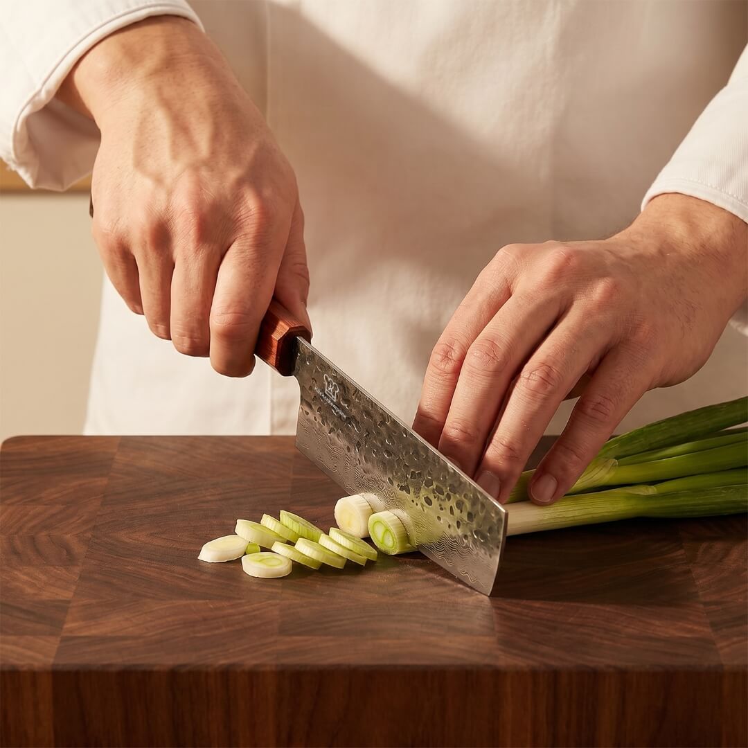 Shikku Nakiri Damastkniv / VIP