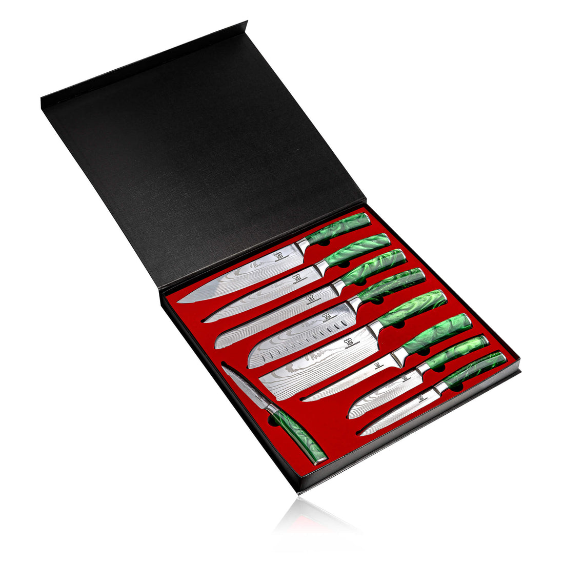 Special knivset grön
