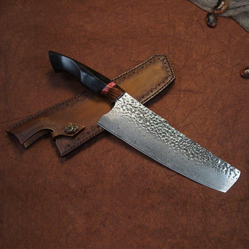 Damast Nakiri Messer - Küchenkompane