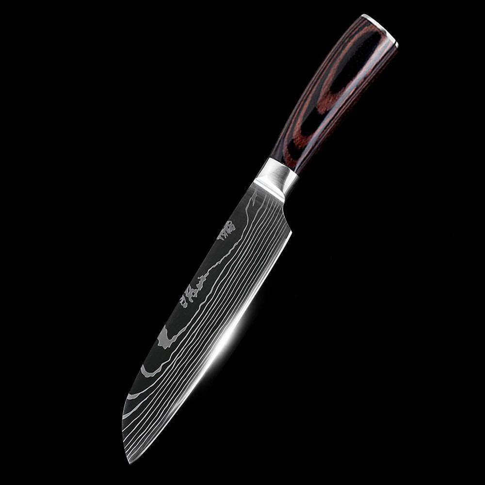 Japanische Santoku Messer 5'' - Küchenkompane